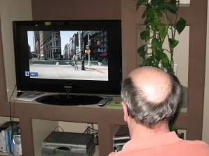 Dennis, Wide Awake, Watching TV